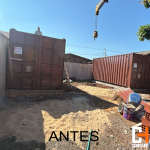 Projeto Containers - Antes - Projeto de arquitetura em Curitiba