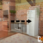 Transformação de projeto de interiores residencial em curitiba